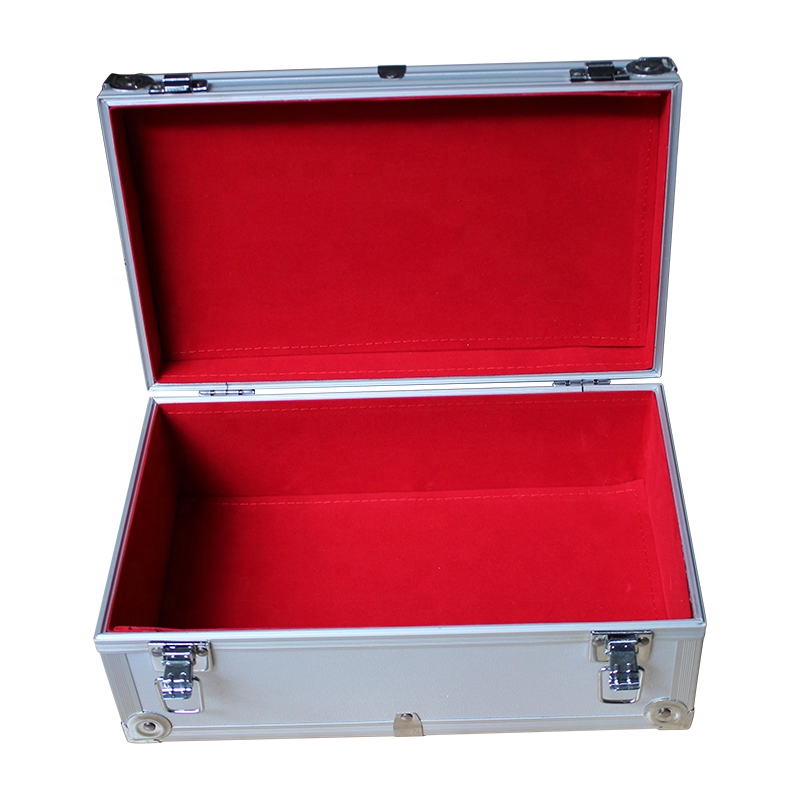 Large custom metal aluminum mahjong set storage case