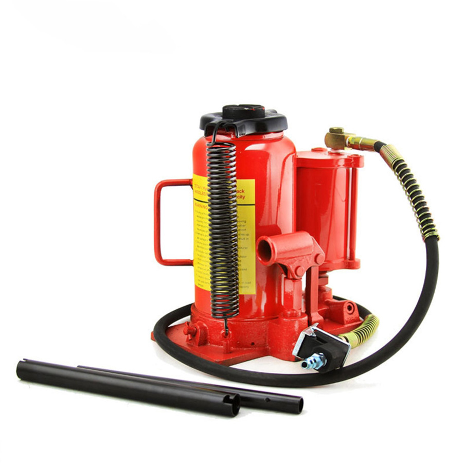 popular design 20 ton jack air/hyd straight handle air jack lorry workshop