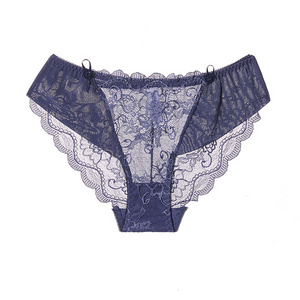 BEIZHI hot floral lace underwear lace panty girl sexy lace panty pics