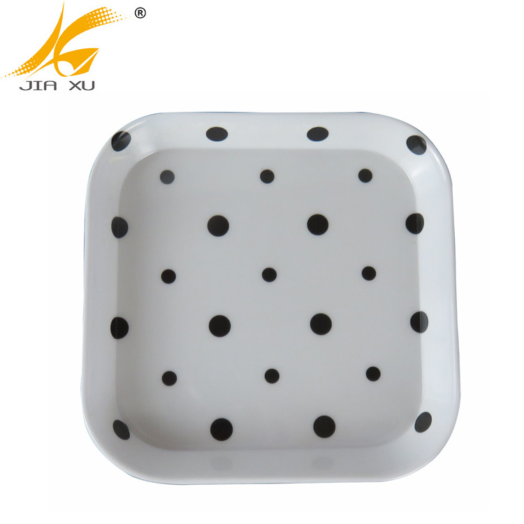 4.5 Inch melamine plate square dish