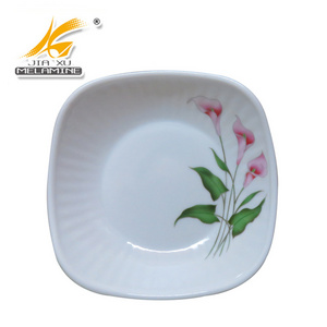 4.5 Inch melamine plate square dish