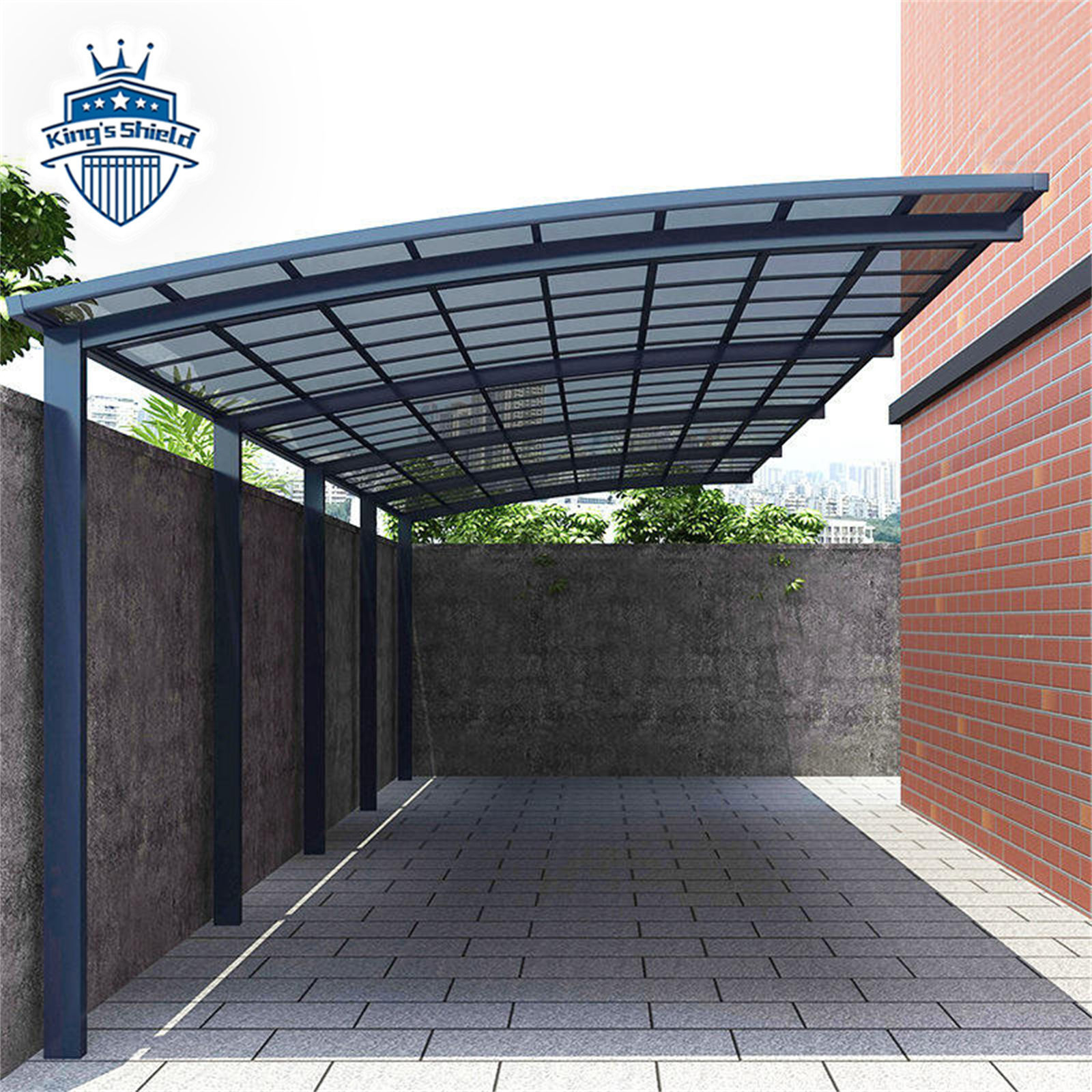 High Quality Polycarbonate Roof Awing Aluminum Frame Outdoor Rainproof Canopy for Window