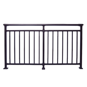 Supplier Security Aluminium Metal Stair Outdoor Balustrade Panels Railing Aluminium Balustrade Stair Handrails For Decks