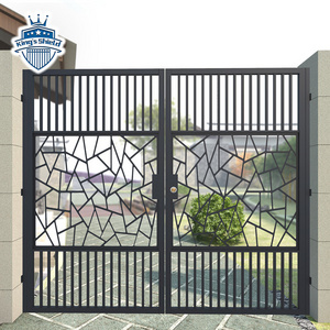 Latest welded iron main gate designs  wrought iron gate for houses