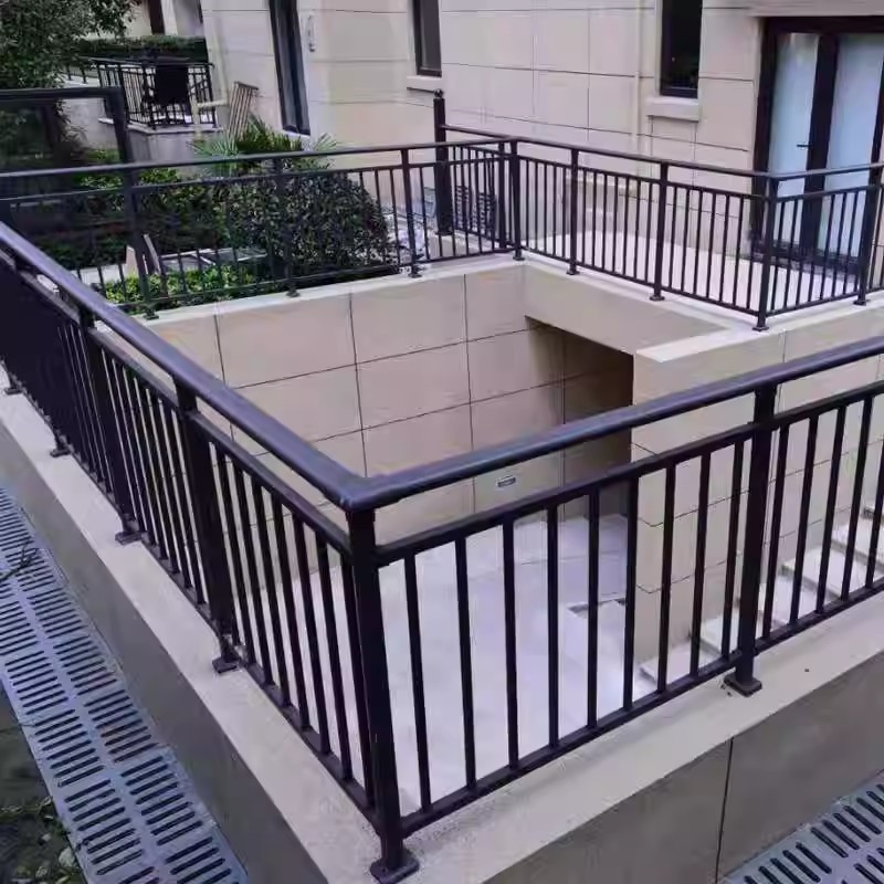 Supplier Security Aluminium Metal Stair Outdoor Balustrade Panels Railing Aluminium Balustrade Stair Handrails For Decks