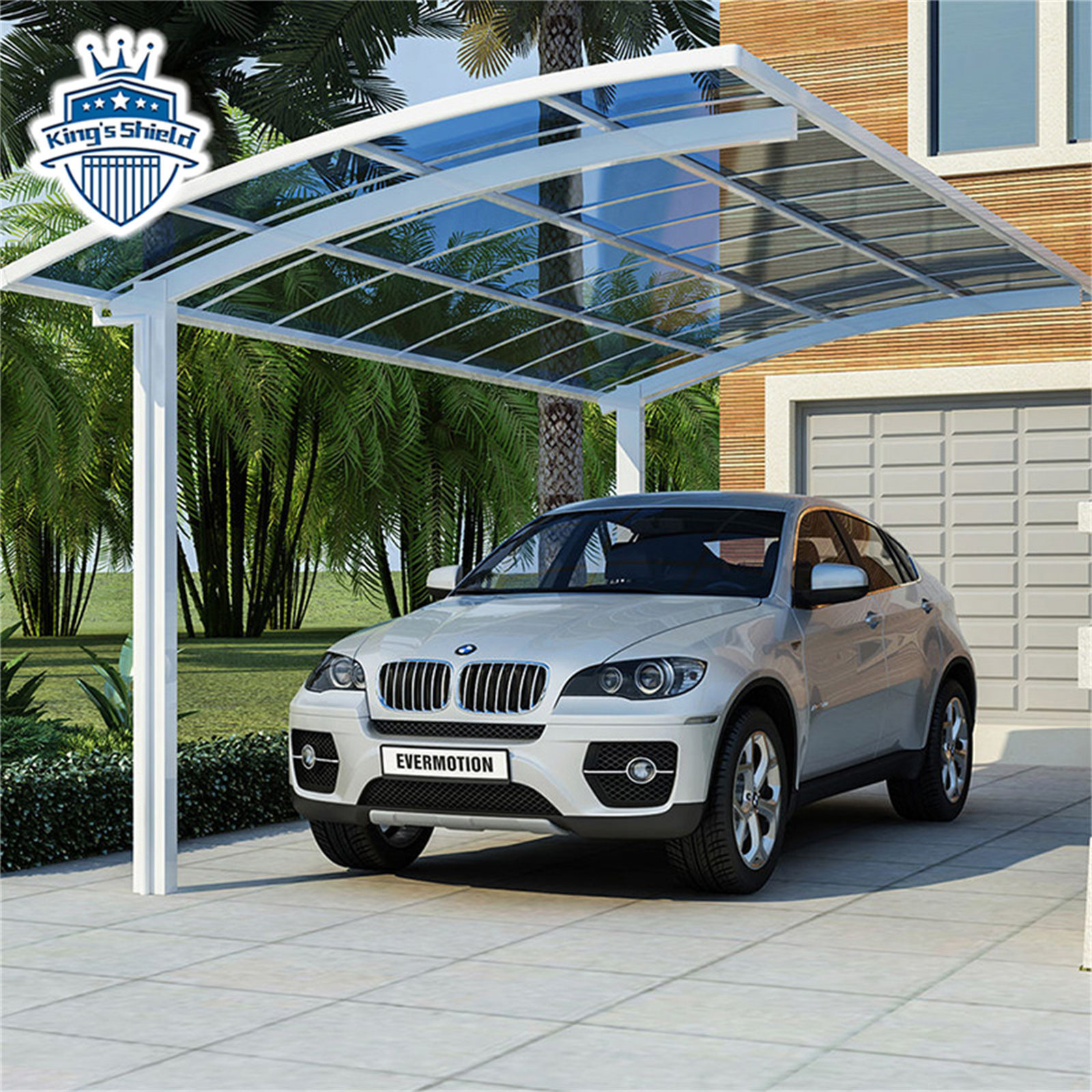 High Quality Polycarbonate Roof Awing Aluminum Frame Outdoor Rainproof Canopy for Window