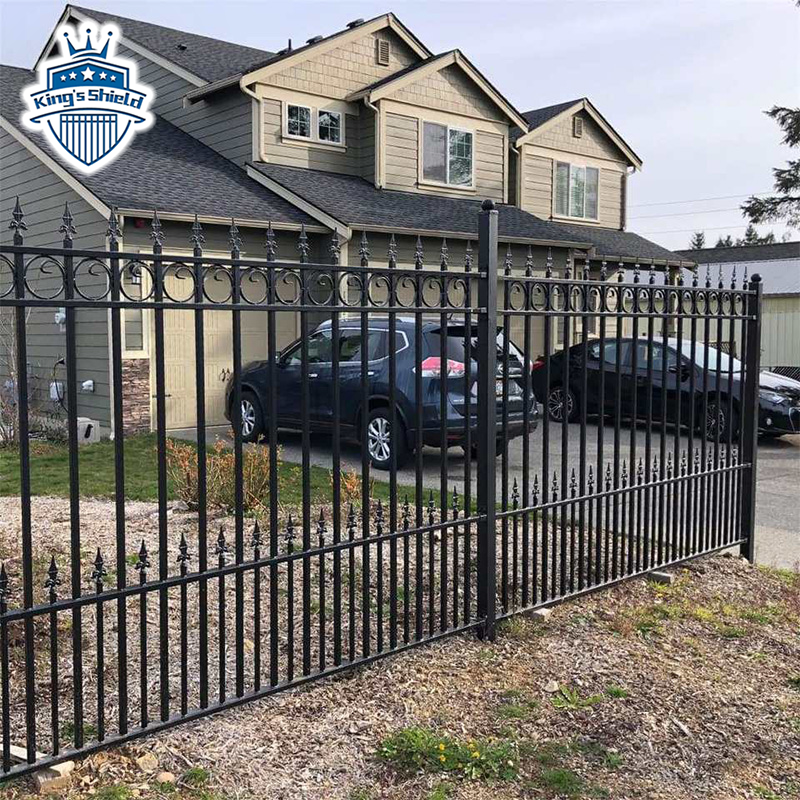 Anti Climb Child Security Gate Garden Fence Protective Grating Fence For Pet Isolation Dog Fence Gate