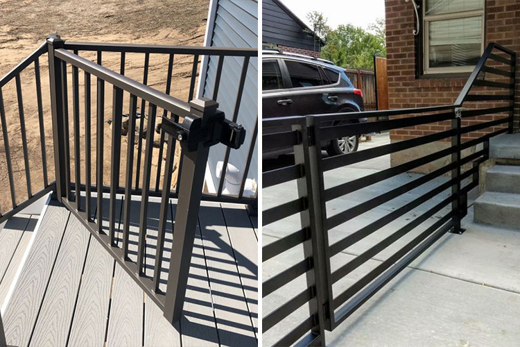 High Quality Stair Railing pool fence glass balustrades handrails balustrade aluminum railings for balcony