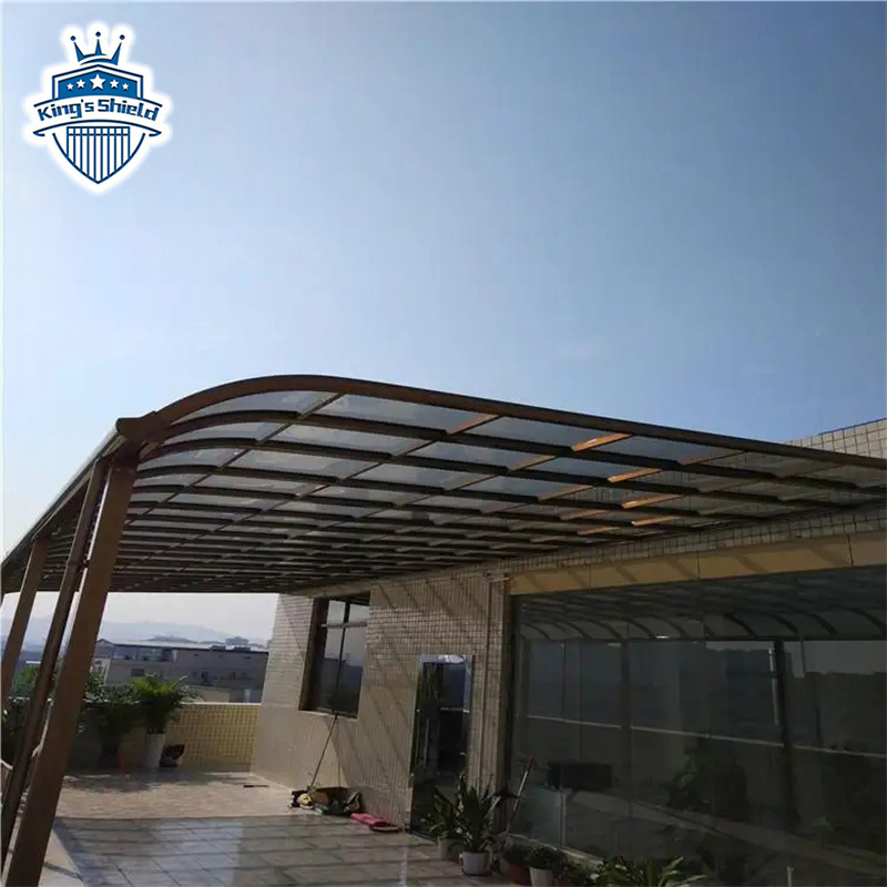 OEM Best Sale Strong Material Outdoor Garden Patio Cover Aluminum Canopy Rainproof Patio Awning