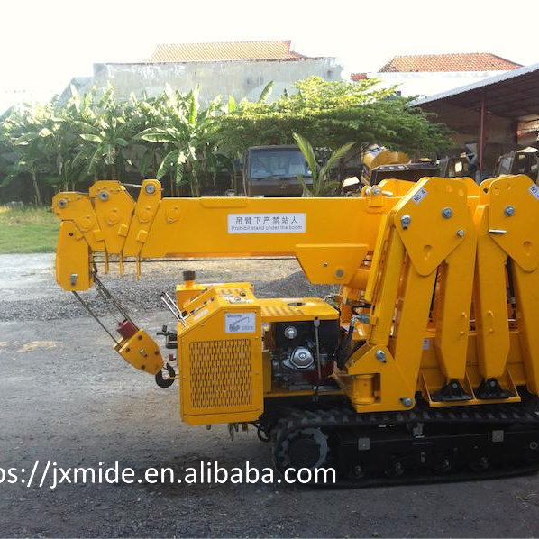 Mini Spider Crane, Mini Crawler Crane 5 ton  Used in Narrow Space