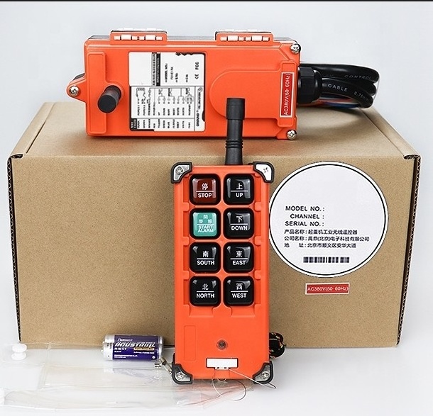 Single speed radio industrial electric hoist overhead crane wireless remote control