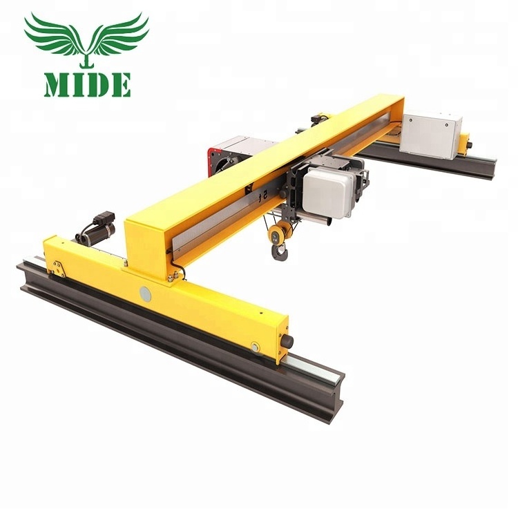 10 ton Electric trolley travelling single beam Bridge overhead Crane for sale