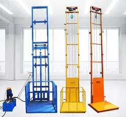 500kg 3-10m small freight elevators for homes warehouse outdoor hydraulic lift tables customized for man and cargo