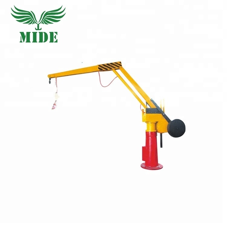 Small 1 Ton Portable Jib Lift Hydraulic Crane