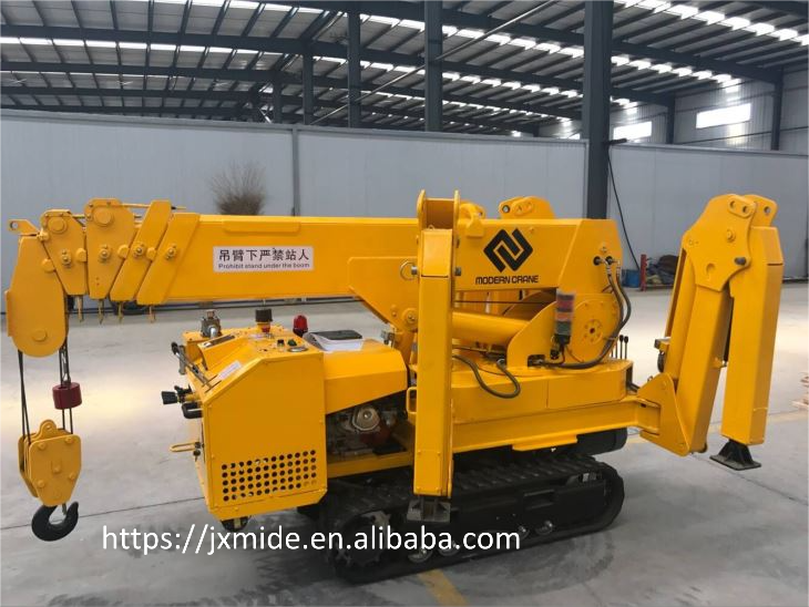 Mini Spider Crane, Mini Crawler Crane 5 ton  Used in Narrow Space