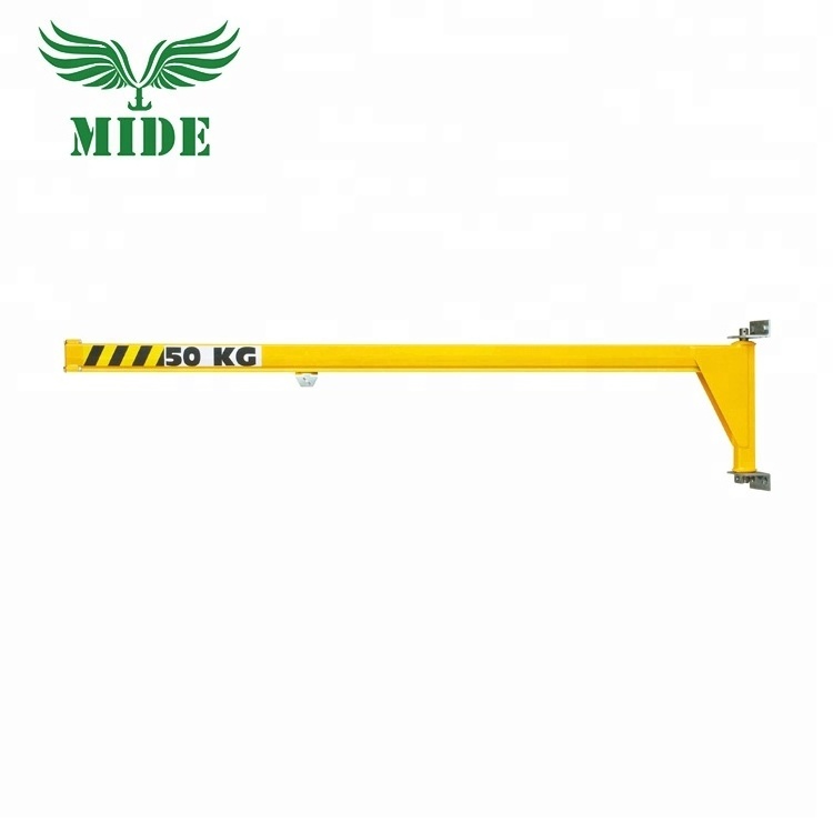 Good Quality Wall Mounted Rotation Jib Crane With Electric Hoist Price