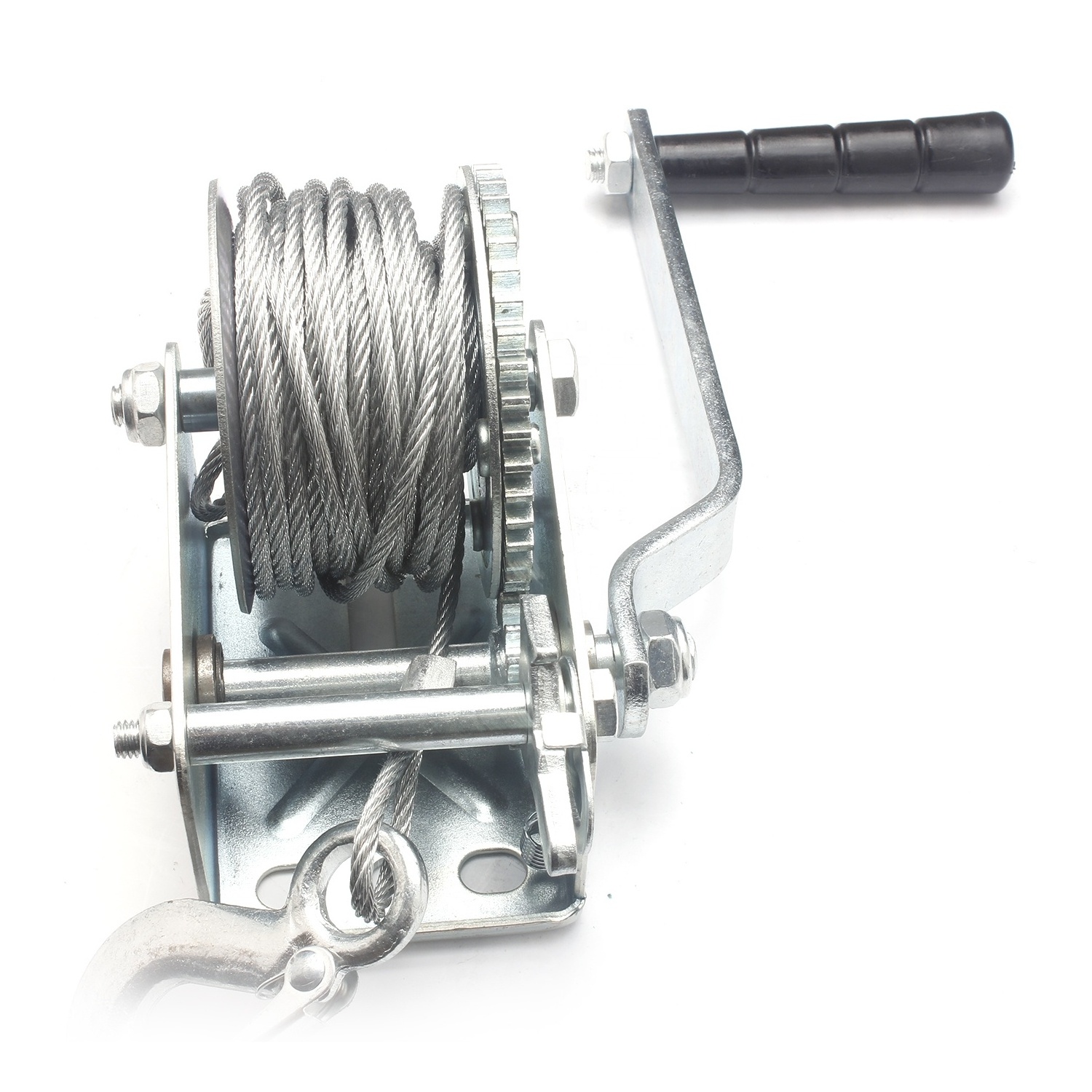 Mini hand winch manual 800 lbs manual hand winch