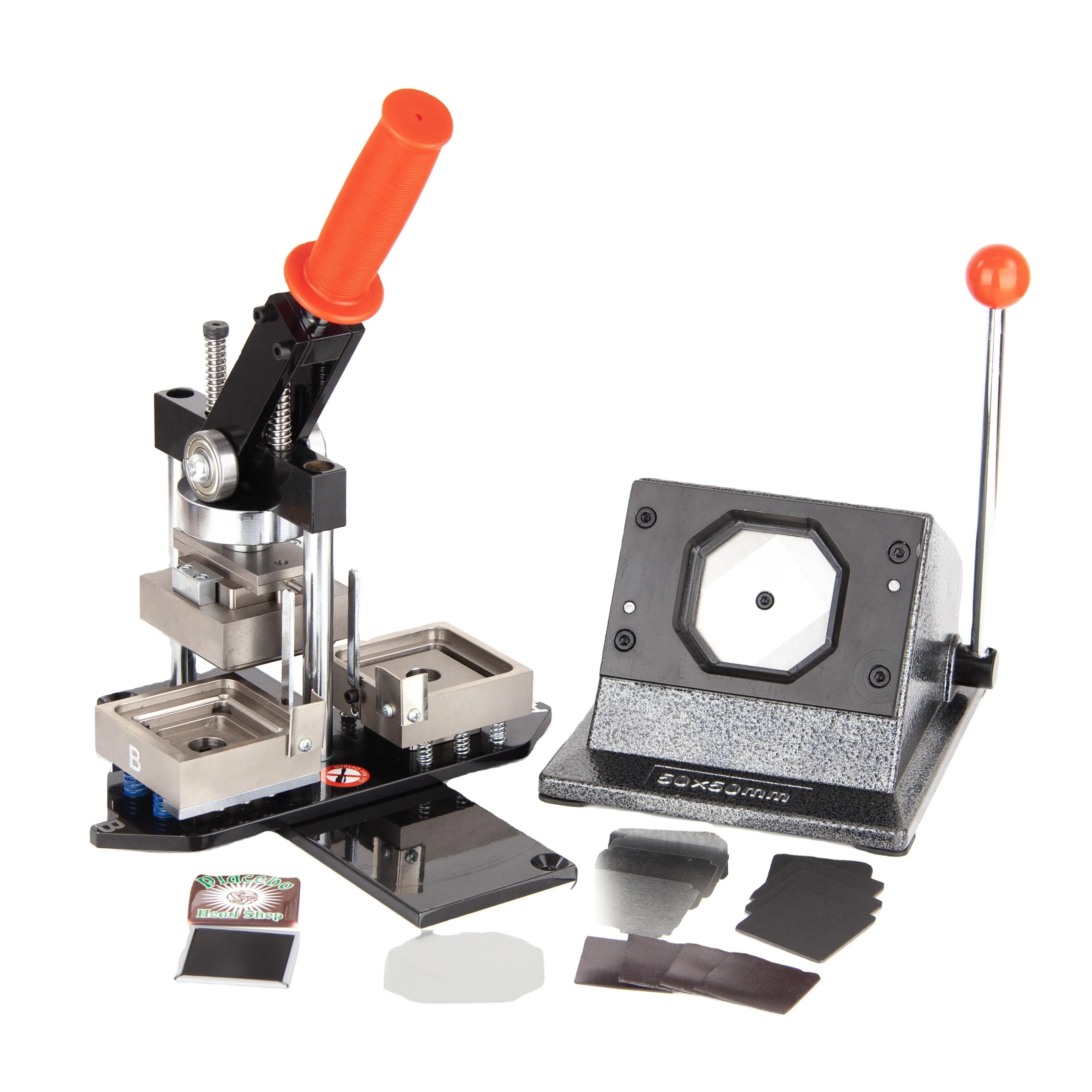 MIDE 50x50 square fridge magnet plastic button badge making machine,button making machines