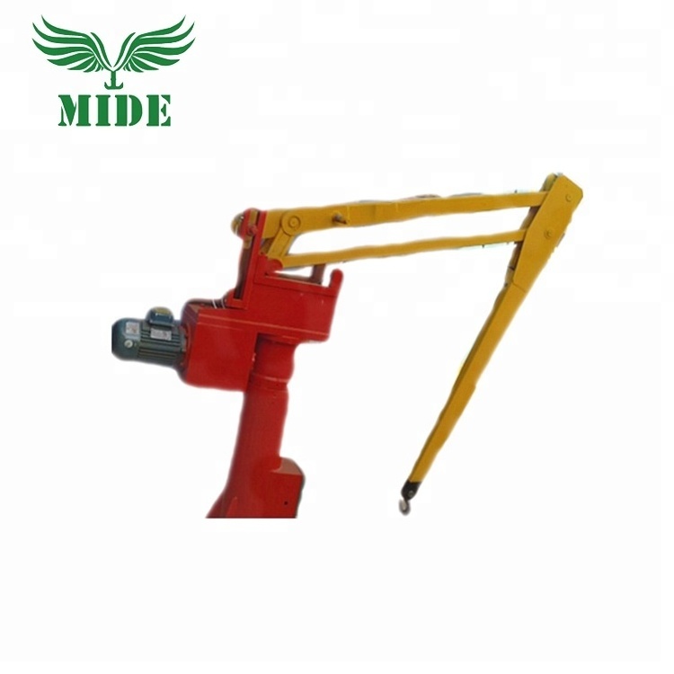 Small 1 Ton Portable Jib Lift Hydraulic Crane