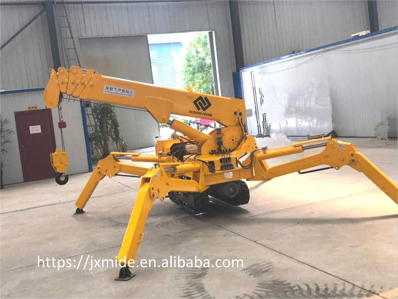 Mini Spider Crane, Mini Crawler Crane 5 ton  Used in Narrow Space