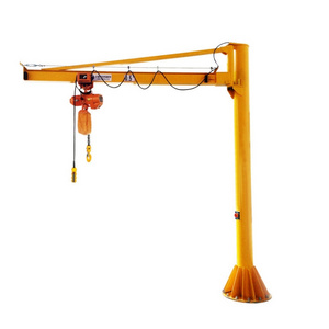 500kg Small Portable Jib Crane Dwg Price Industrial Traveling  Mounted Jib Crane Lifting Equipment