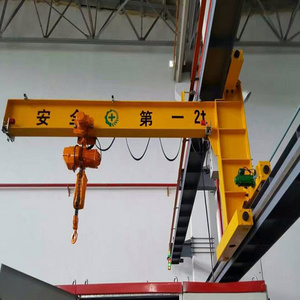 0.5 1 2 3 5  ton Workshop wall mounted travelling mobile swing cantilever jib crane