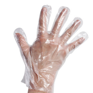 Disposable Food Prep Gloves, Cooking, Handling, Serving, Transparent Single-Use Poly Gloves