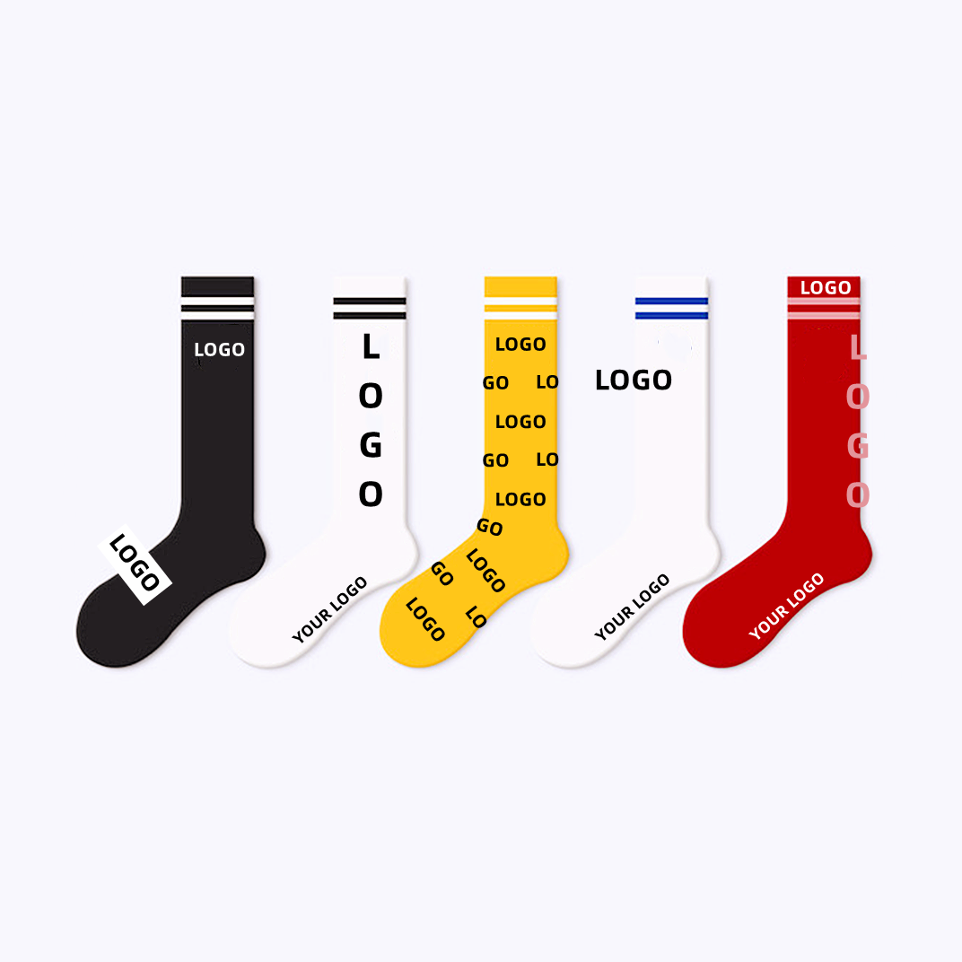 oem Wholesale cheap unisex crew cotton/polyester socks for men and women cheap stocking