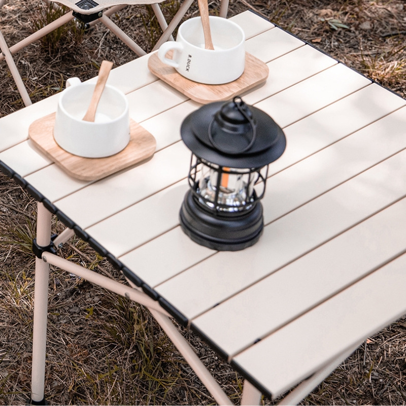 Moon Mini Square Table 50CM Portable Folding Lightweight outdoor table and chairs for Strong load-bearing compact appearance