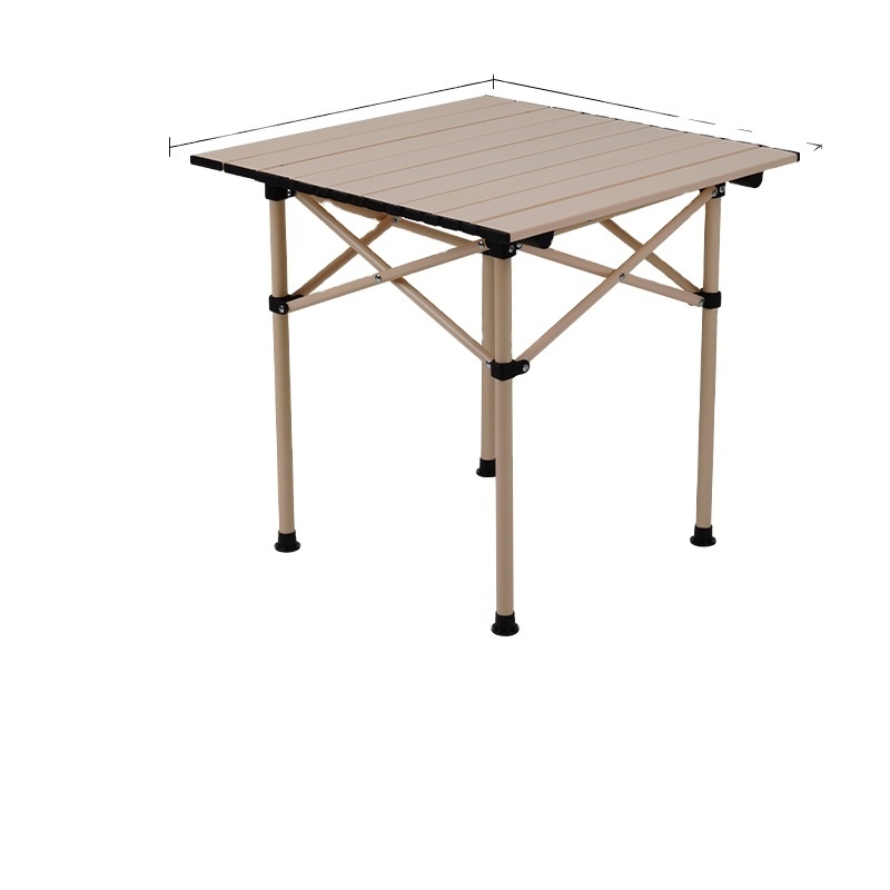 Moon Mini Square Table 50CM Portable Folding Lightweight outdoor table and chairs for Strong load-bearing compact appearance