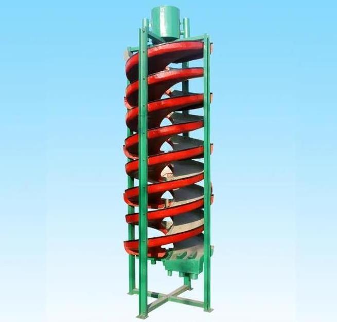 Spiral Gravity Chute Concentrator Machine Price Mineral Copper Gold Ore Concentrator Processing Production Plant