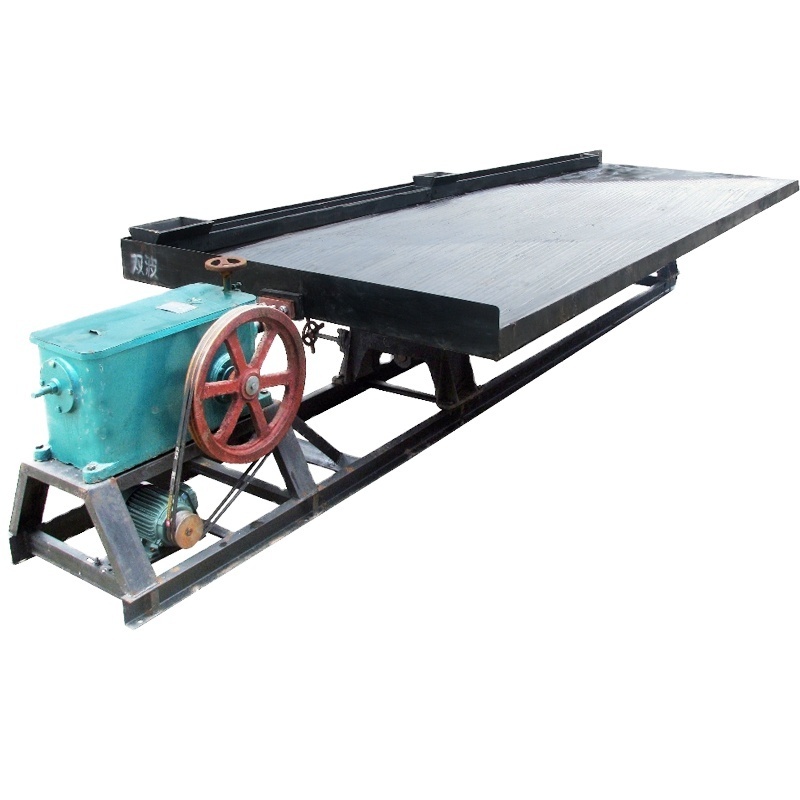 small scale vibration gold shaking shaker table gold concentration mining equipment shaking table