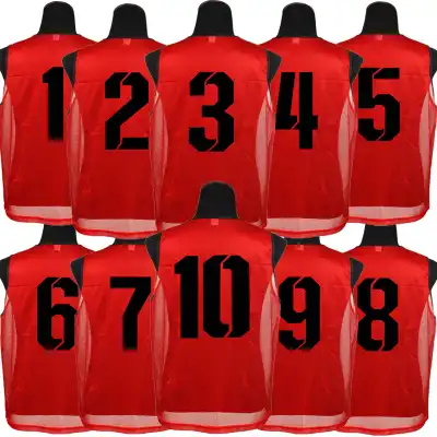 OEM factory sports soccer tops bibs basketball football volleyball reversible training vest