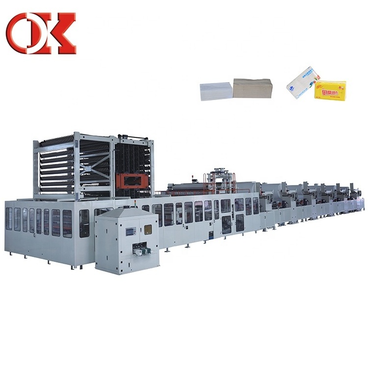 2023 New Fully Automatic Tissue Paper Product Line Folding Machine