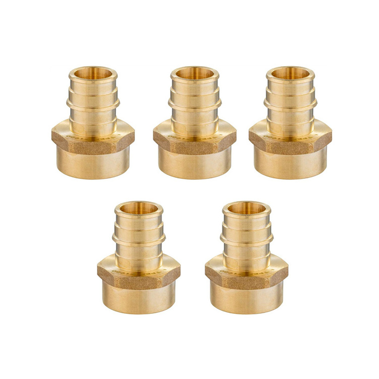 US Market LF Brass Expansion Fitting F1960 Adapter FPT PEX Fittings