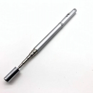 4 In 1 Retractable Laser Pointer Telescopic Antenna Teaching Pointer Red Laser Pen Led Flashlight Ballpoint Pen