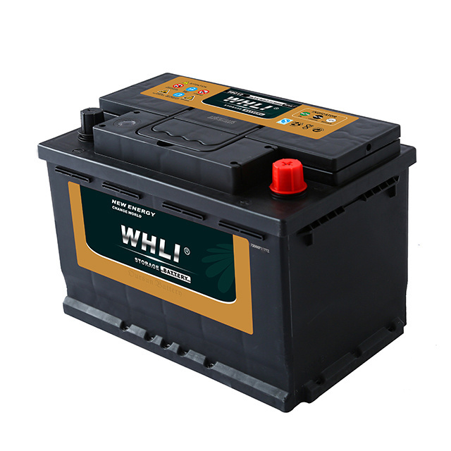 Global hot selling Maintenance Free car battery Manufacturer 12v 75ah