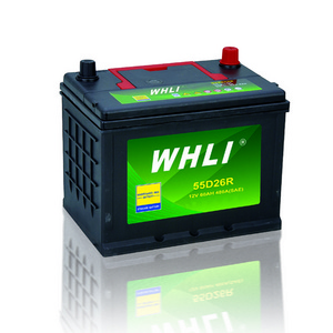 12V 55AH N50R car battery auto battery factory wholesale 1SM Korea technique car battery