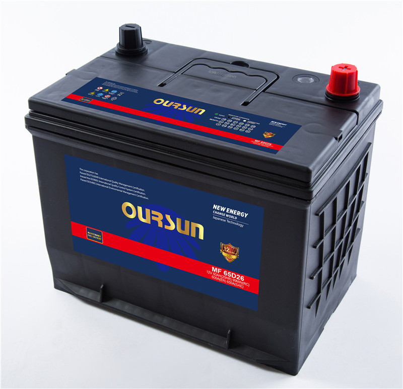 Super Quality Lead Acid Dry charged car battery for Starting N70 12V70AH WHLI