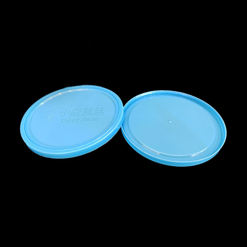 Factory price wholesale sales hard plastic lid cap PE cover 401# paper can milk powder lid