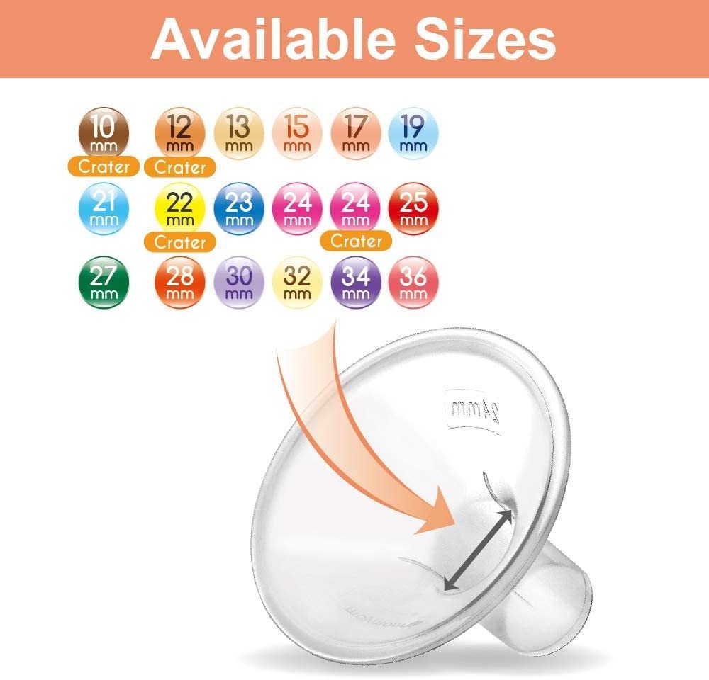 Compatible with Spectra Breast Pump accessories PP Flange 15mm 17mm 19mm 21mm BPA Free Food Grade Shield can customized size