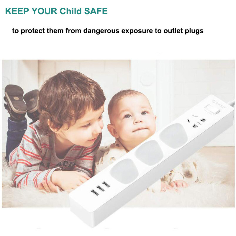 Wholesale Best Selling UK Power Plug Socket Cover Baby Safety Outlet Sockets Protector Cover Household Switch Plug Covers