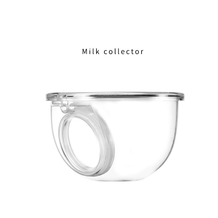 Hot selling Reusable and Wearable Breast Pump Accessories Hands Free Milk Collection Cup For Electric Breast Milk Pump