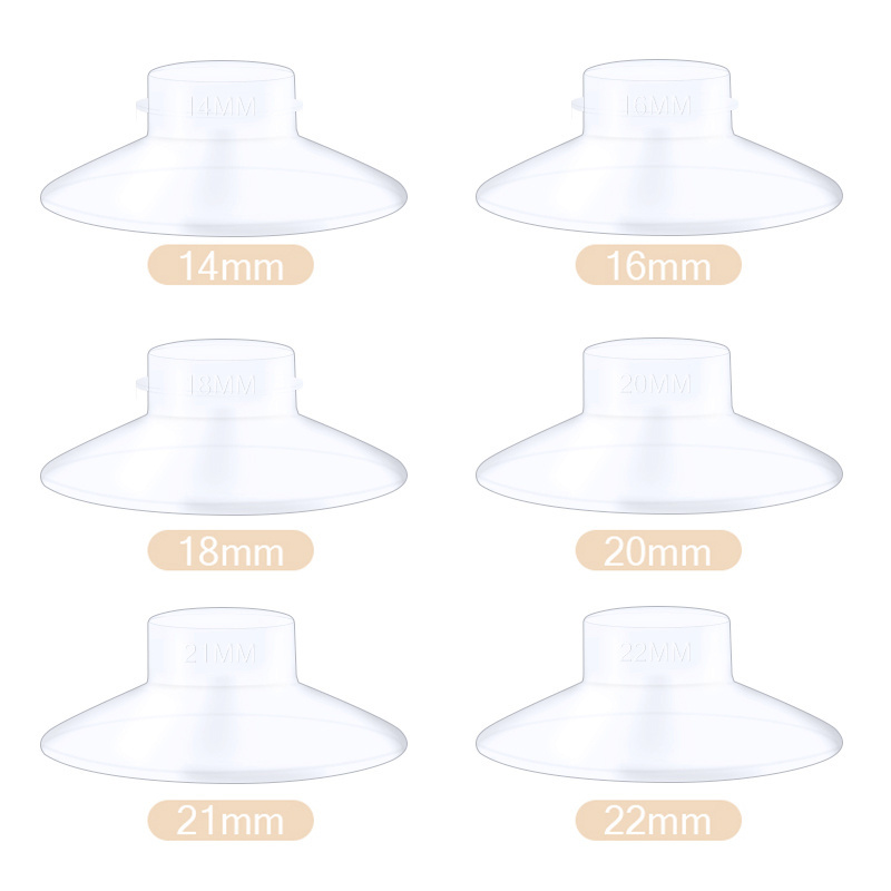 2023 New Design Breast Pump Accessories 14/16/18/19/20/21/22 mm t for MomcozyMedela/Elvie/Spectra/Bellababy/TSRETE/Willow