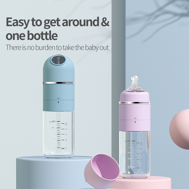 2023 New Design Baby Feeding Bottle set Portable Multifunctional Baby Bottle With Powder Storage Baby Milk Bottle