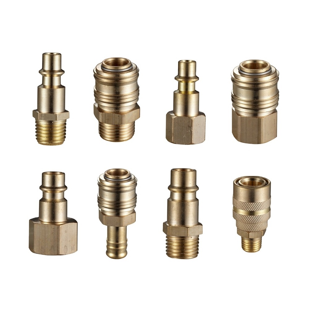 Gas Fitting Tube Connector Pneumatic Quick Couplings