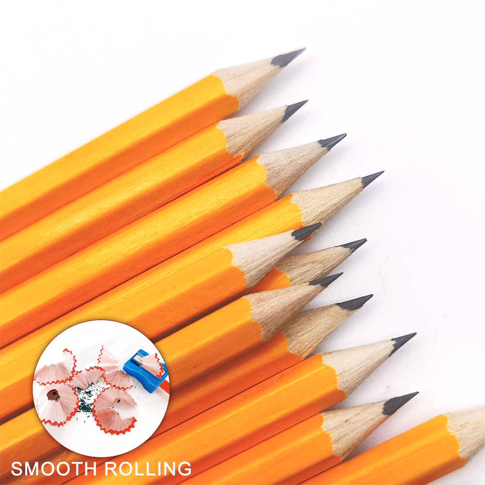 Unleash Your Creativity Classic Short Hexagonal Wooden Pencils