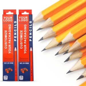 Unleash Your Creativity Classic Short Hexagonal Wooden Pencils