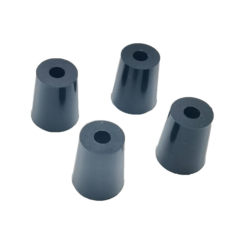 Custom Precision Seal Silicone Rubber Bung Dust Cover Rubber Plug Stopper With Different Softnes Flat Plugs