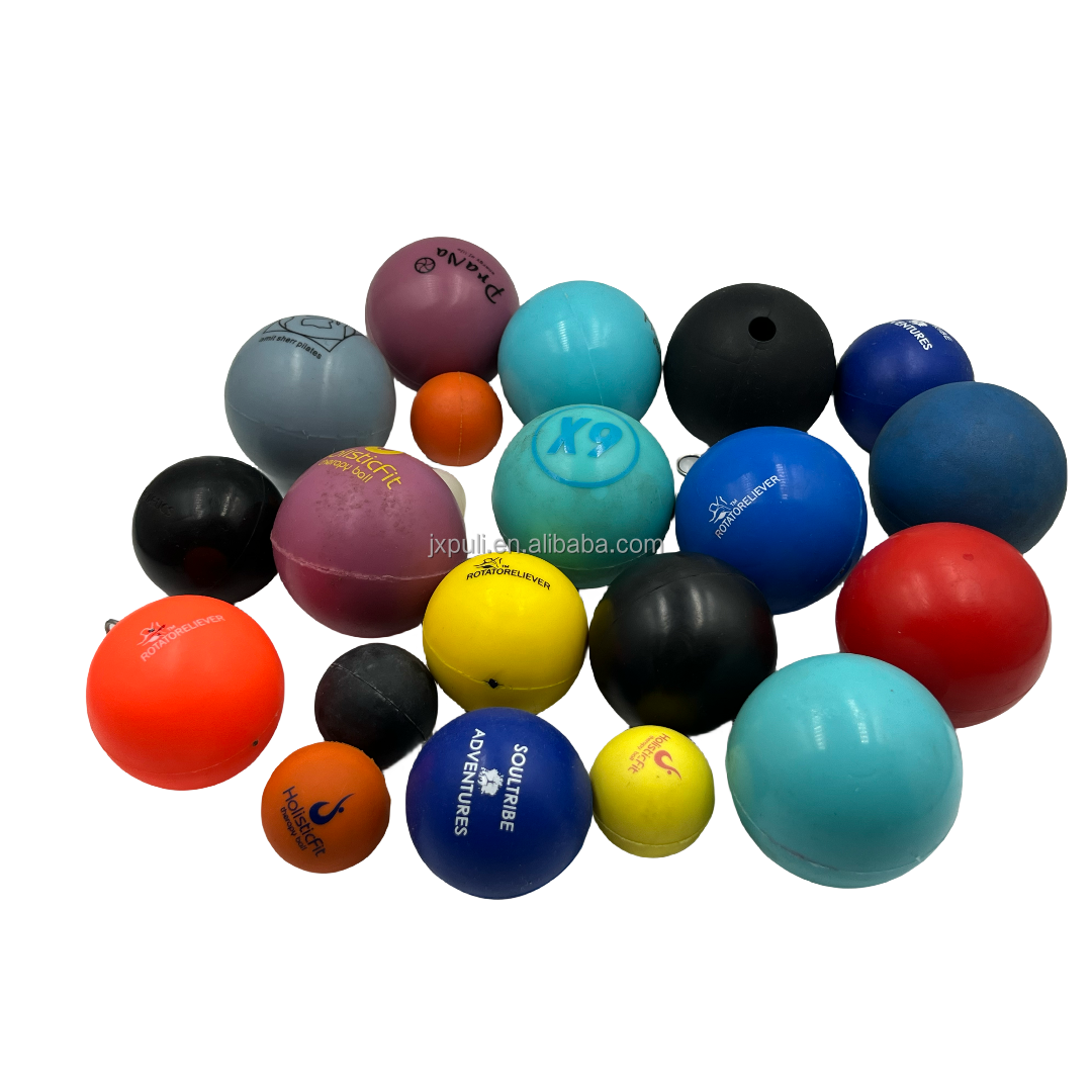 PULI Wholesale Handball 55mm 60mm Rubber Bounce Balls Hi Bounce Balls High Bouncing Squash Balls Custom Logo Racquetball